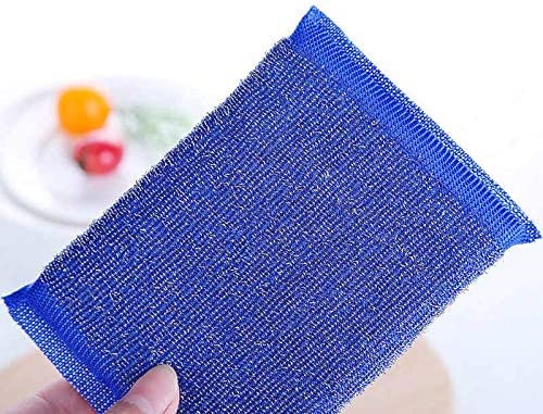 KBS Sponge Wipe Scrubber pad (Pack of 4) for Dish Washing Cleaning Accessories Items Bathroom Toilet Tiles Cleaning Products Tools(Multi Color) - Image 5