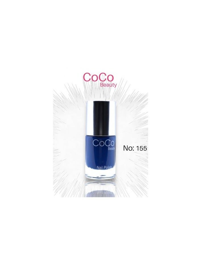 كوكو طلاء أظافر (155 إيجيبتيان أزرق) 12ml