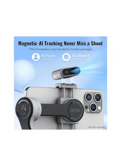 Zhiyun ZHIYUN-CINEPEER CQ5 Stabilizer Gimbal Stabilizer for iPhone, 3-Axis Stabilization with AI Tracker, Built-in Fill Light, Gimbal Stabilizer for iPhone, Smartphone Gimbal for Video Recording Vlog  - Image 2