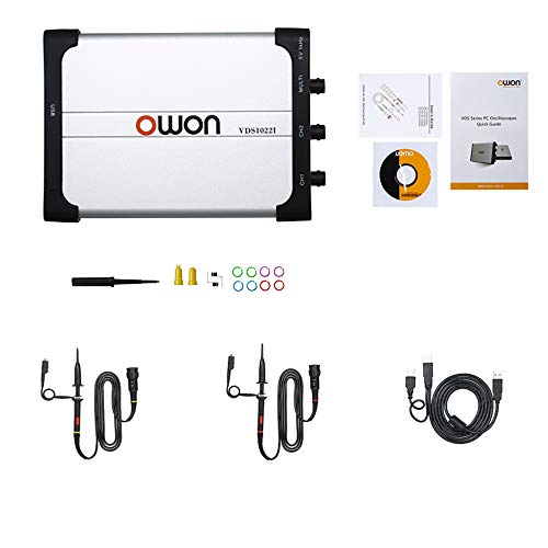 Owon VDS1022I USB PC Oscilloscope, MIT USB Isolation, 25 MHz - Image 1