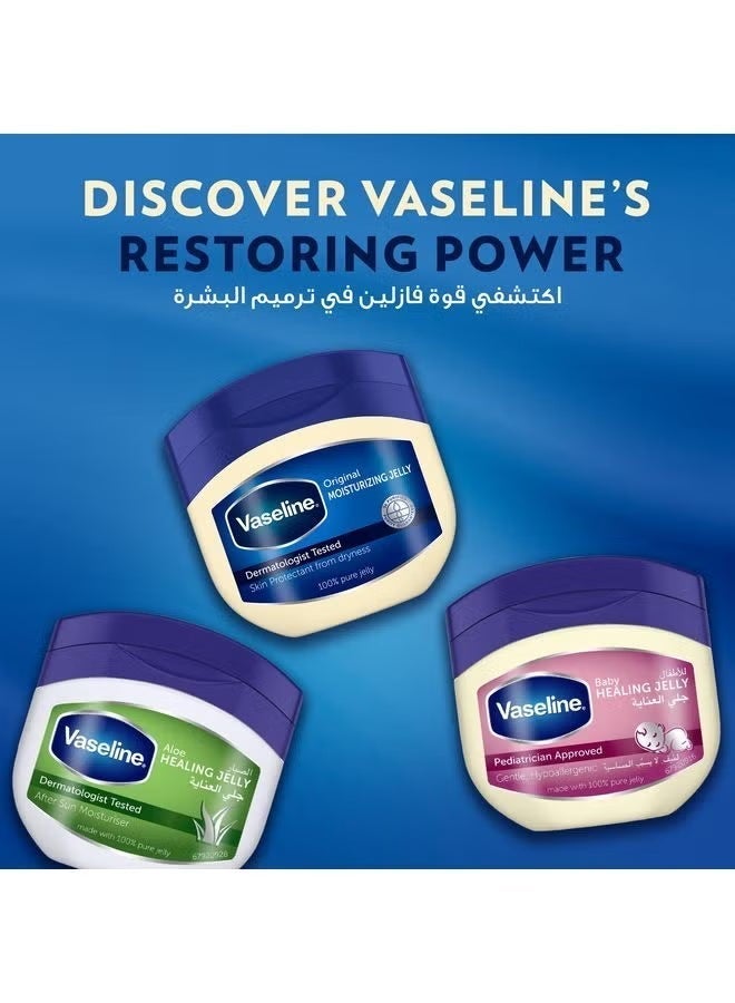 Vaseline Original Moisturizing Jelly 250ml – Triple-Purified Petroleum Jelly for Deep Hydration, Skin Protection, Healing Dry Skin, Lips & Cracked Heels by Unilever - Image 5