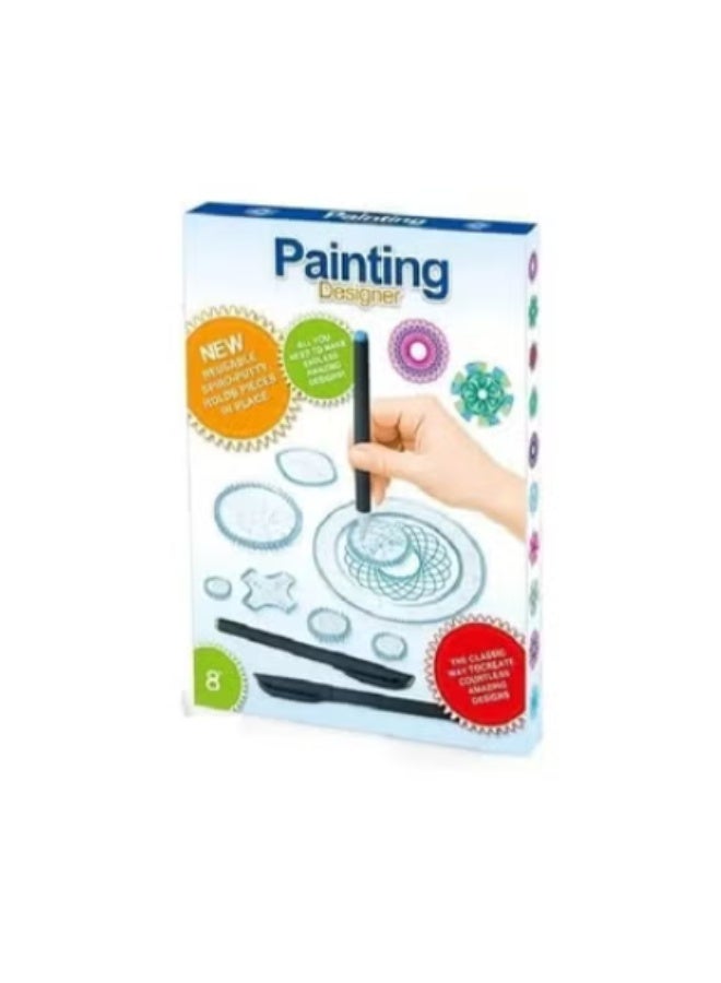 بلومنغ تايم مجموعة أدوات رسم سبيروجرافية مكونة من 22 قطعة - Image 1