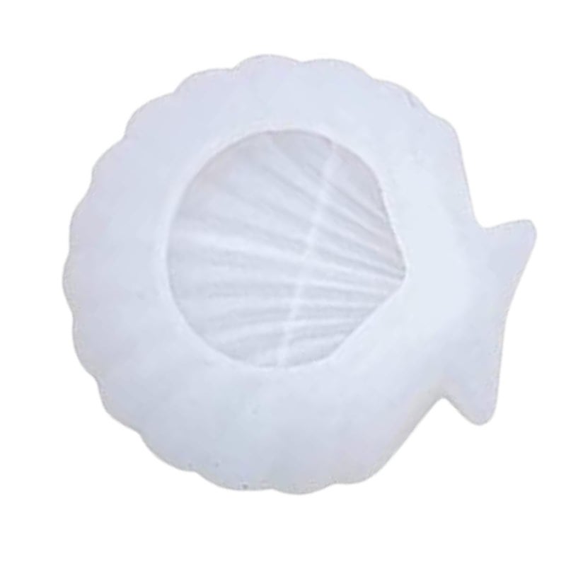 Snoogg SNOOGG ™Set of 1 Sea Shell Shape and Lotus Tea Light Silicone Moulds Use for Resin Casting for Event, Resin Art,Gifts  - Image 2