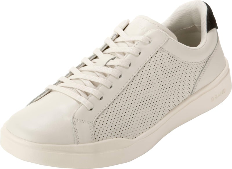 Cole Haan Mens Grand Crosscourt Modern Perf LTT Sneakers IvoryBlackIvory 13M US - Image 2