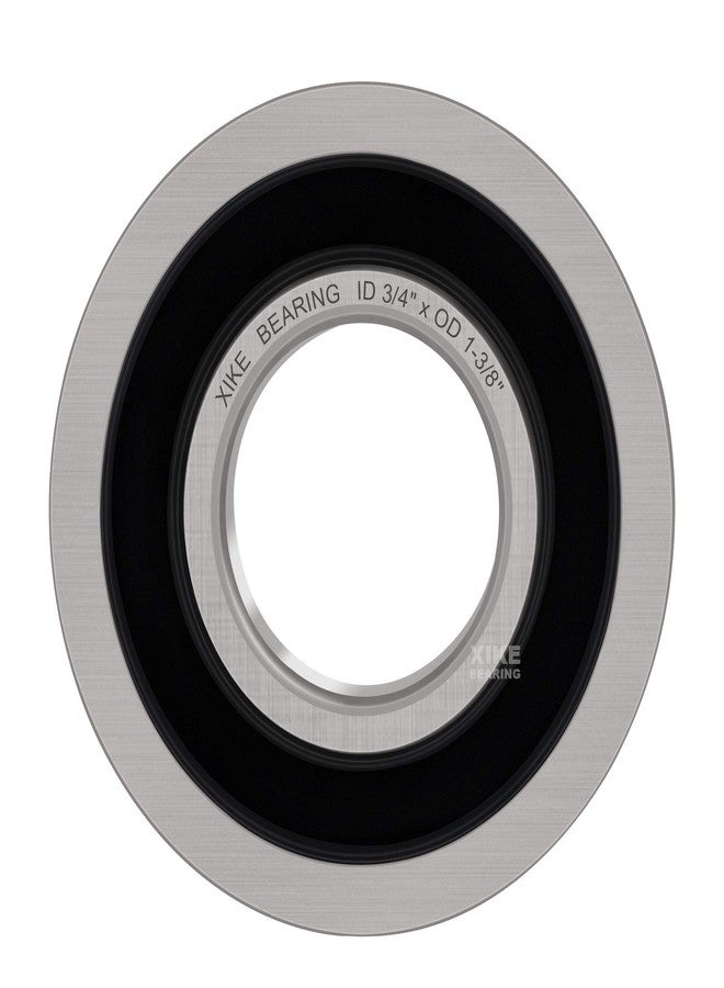 XiKe 4 Pcs Flanged Ball Bearings ID 3/4" x OD 1-3/8", Applicable Lawn Mower, Wheelbarrows, Carts & Hand Trucks Wheel, Replacement for 532009040, AM118315, AM127304, 10513, 251210 Etc. - Image 4