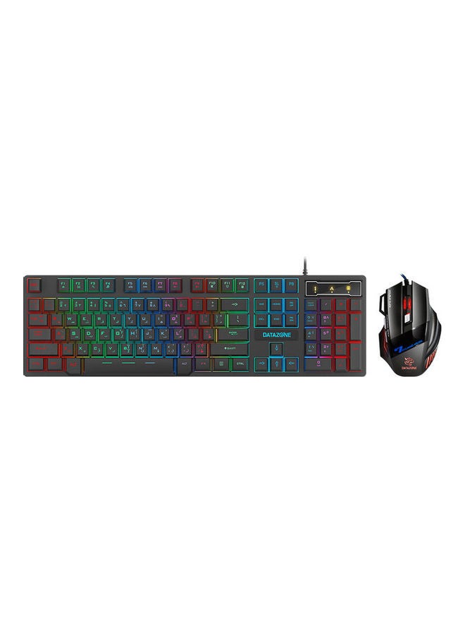 Datazone Wired Gaming Keyboard With Mouse - Image 1