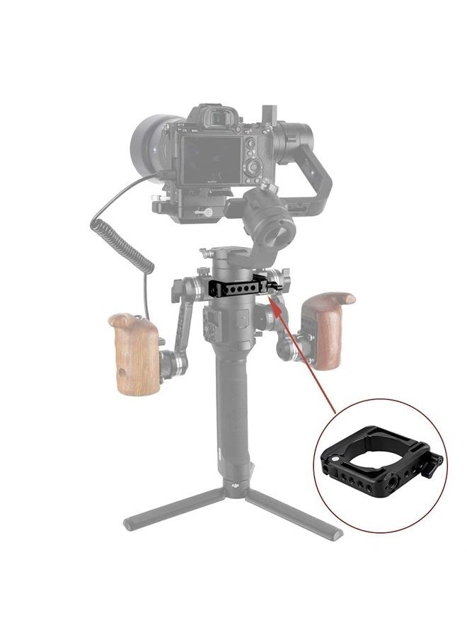 NICEYRIG Mounting Clamp Ring for DJI Ronin S, with NATO Rail 1/4 3/8 Thread for Gimbal Side Handle, Monitor Mount, Articulating Arm - 279 - Image 5