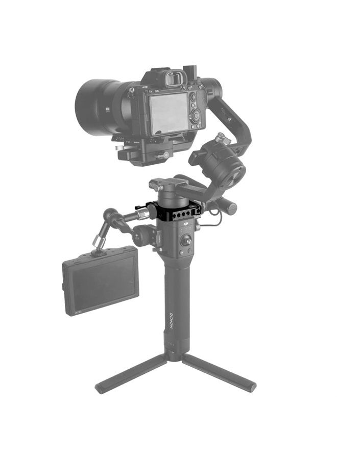 NICEYRIG Mounting Clamp Ring for DJI Ronin S, with NATO Rail 1/4 3/8 Thread for Gimbal Side Handle, Monitor Mount, Articulating Arm - 279 - Image 4