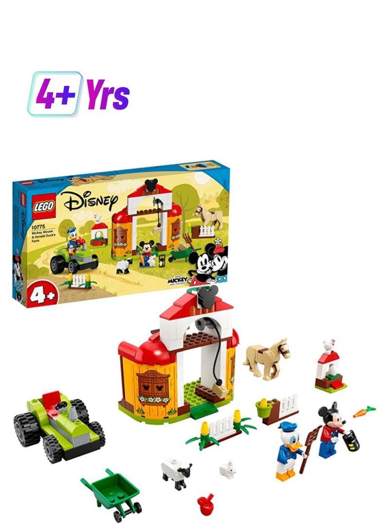 LEGO Disney Mickey And Friends Mouse And Amp; Donald Duck’S Farm Building Kit - Image 1