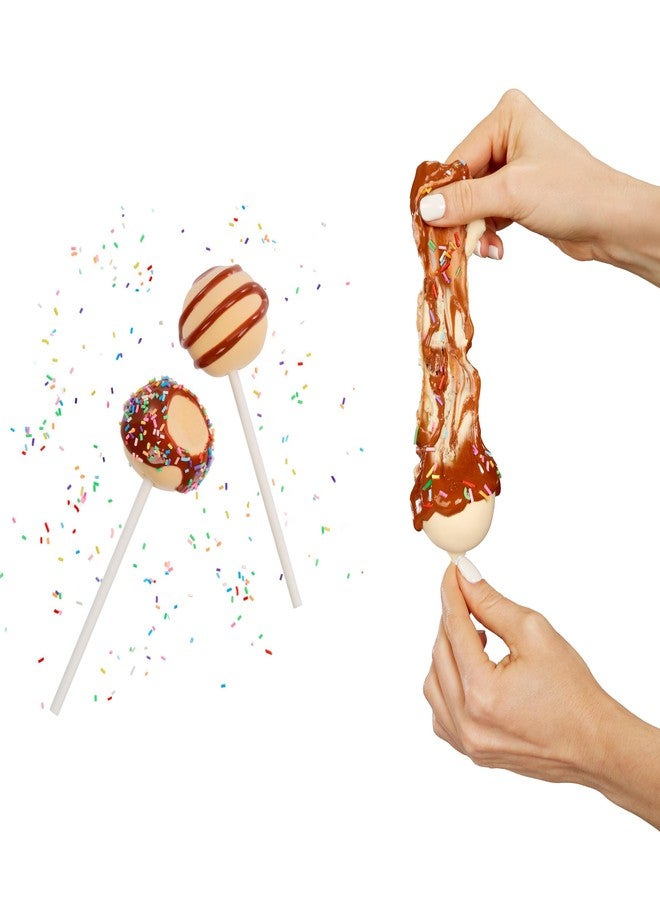 Slime Life Cake Pop DIY Slime Kit - Unboxing Ingredients to Make, Smash, and Stretch Your Food Slime, Ages 8+ - Image 3