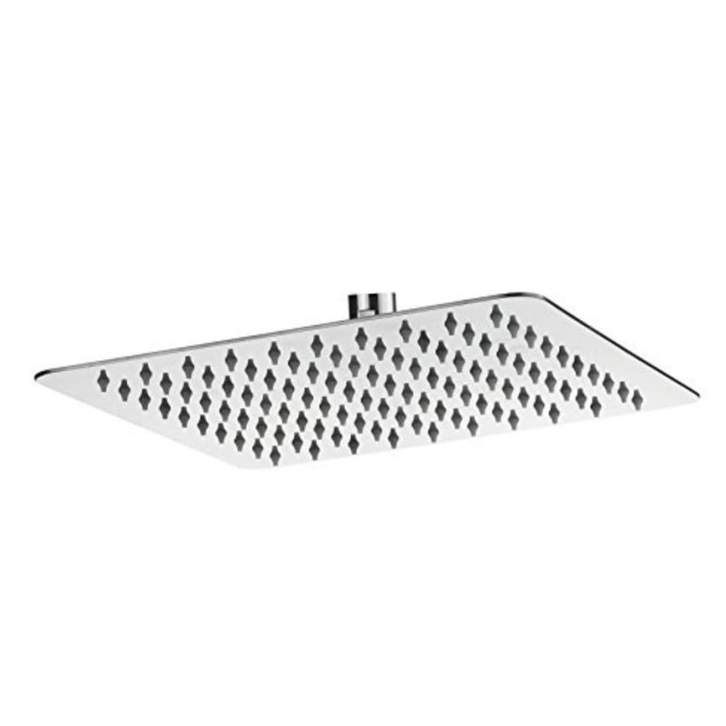 ESSE18 ESSE18 Ultra Slim Shower for Bathroom Overhead Shower Stainless Steel Chrome Plated 8 X 8 inch Showerhead without Arm  - Image 4