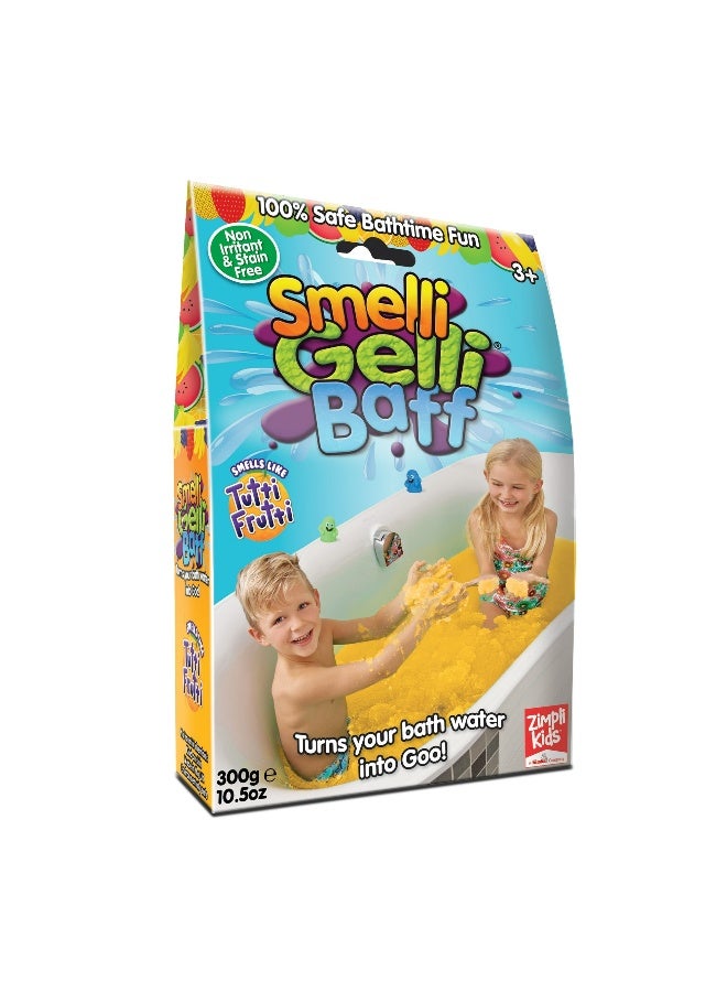 Zimpli Kids Smelli Gelli Baff Tutti Frutti Scented Bath Powder (300 g) - Image 1