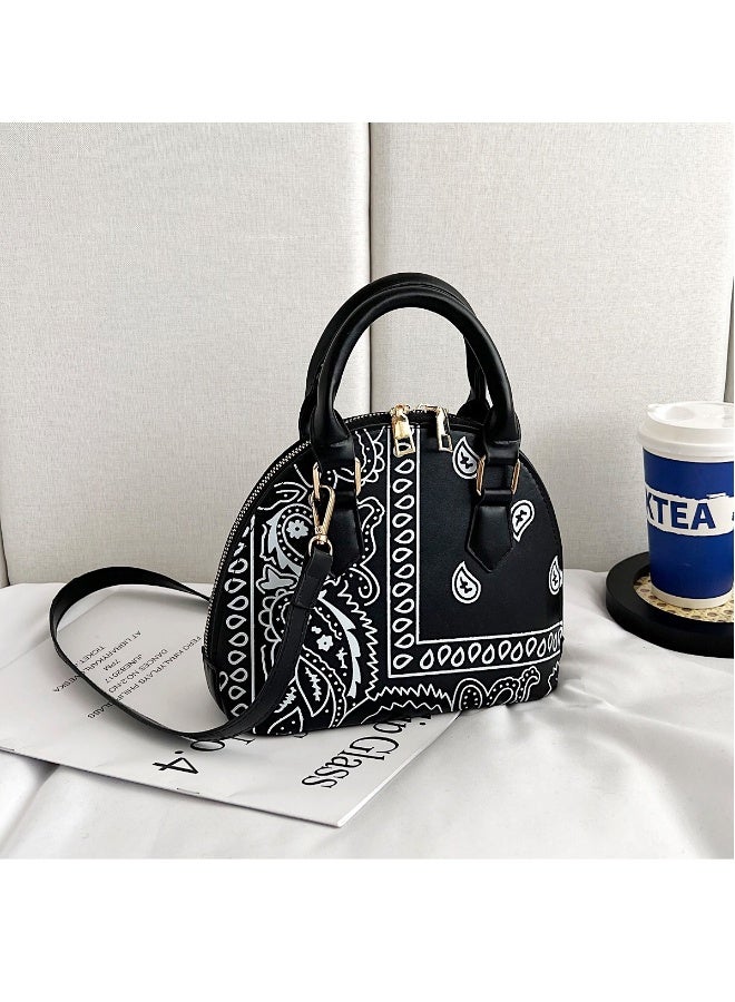 NIBEMINENT Fashionable Korean Version Of Foreign Style Cashew Flower Portable One Shoulder Diagonal Cross Hand - Image 1