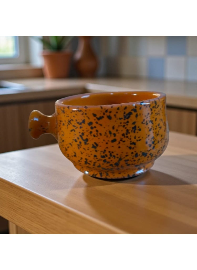 كلور زون بوتري بوله شربه من الفخار والخزف - آمنة في الفرن والميكروويف" يتحمل درجات الحراره المباشره وغير المباشره, شعله اوداخل الفرن - Image 1