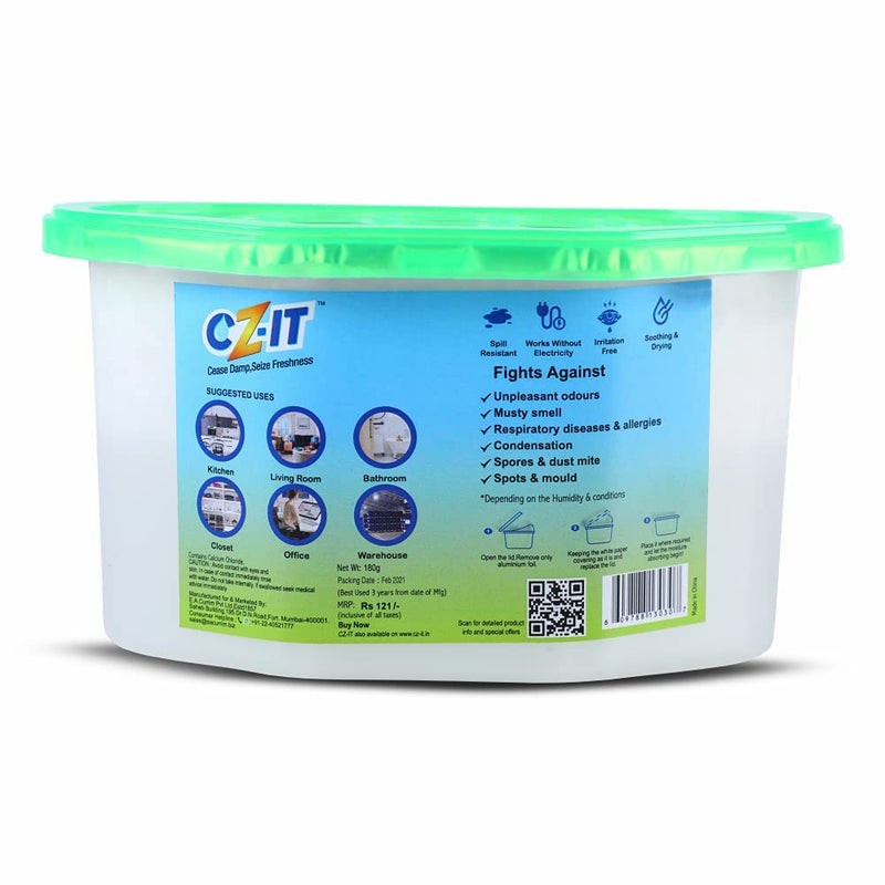 CZ-IT CZIT ماص رطوبة قابل للتصرف ميني 180 جرام عبوة من 3 - Image 2