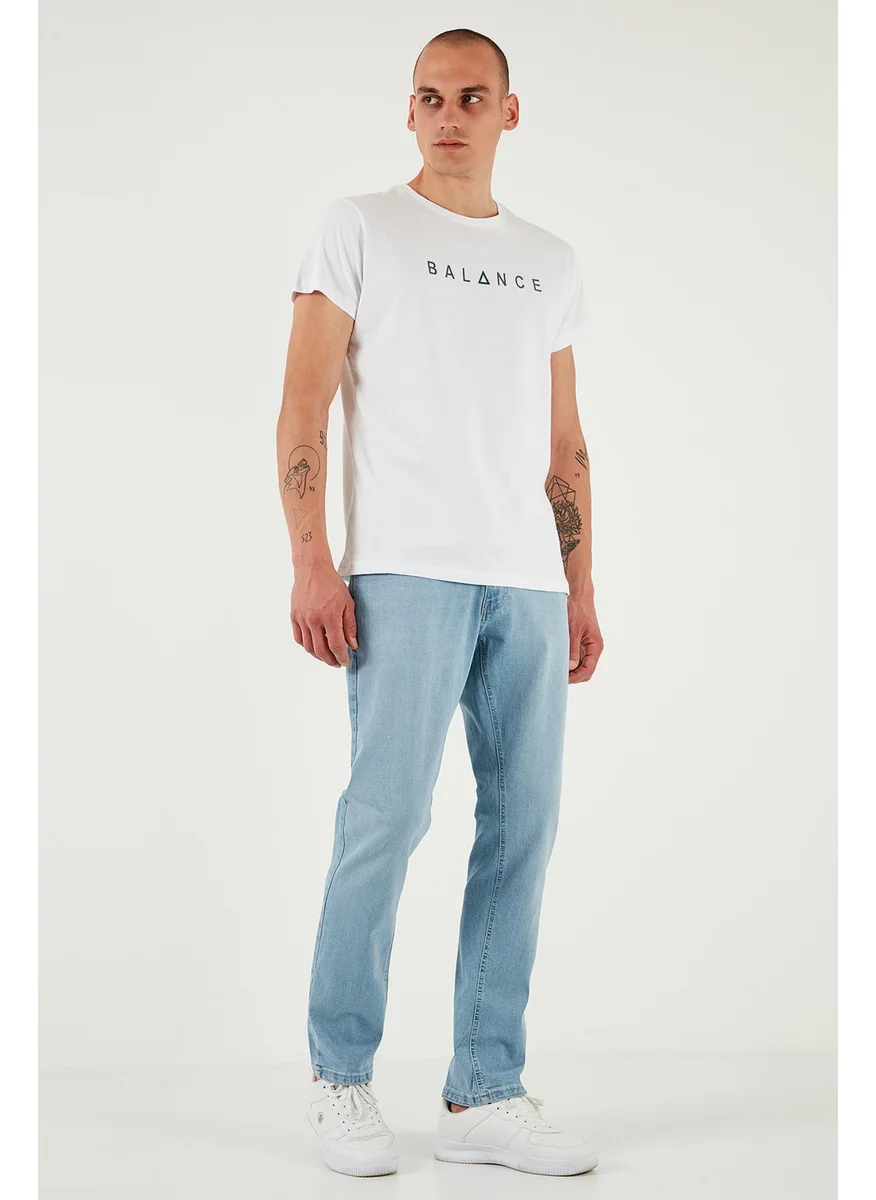 Buratti Stretch Cotton Regular Fit Normal Waist Straight Leg Jeans Men's Jeans 2201S512PARMA