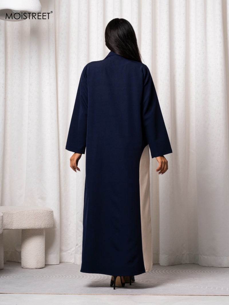 MOiSTREET Handmade Barbie Crepe Abaya - Image 4