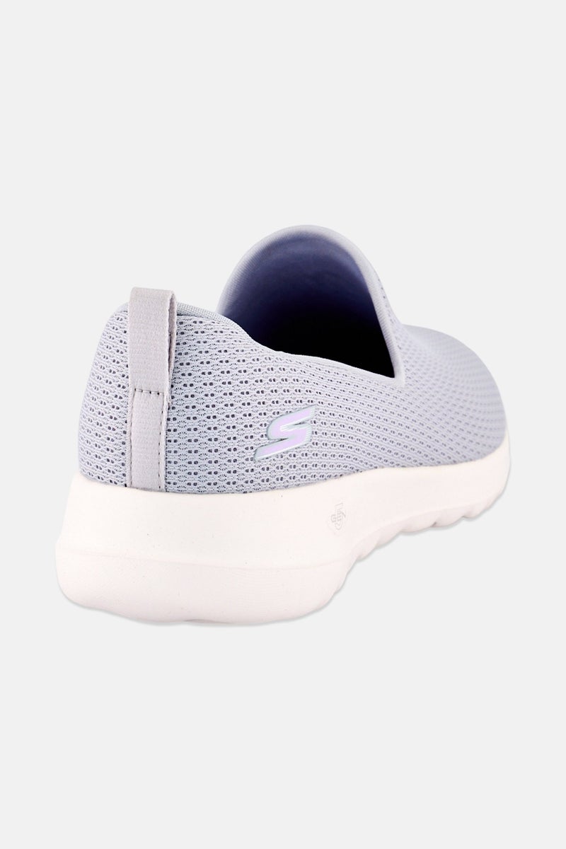 SKECHERS أحذية المشي النسائية جو ووك جوي سليب أون، رمادي - Image 2