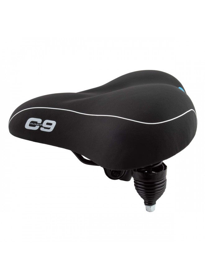 Cloud-9 Sunlite Cloud-9 Bicycle Suspension Cruiser Saddle, Cruiser Gel, Tri-color Black - Image 3