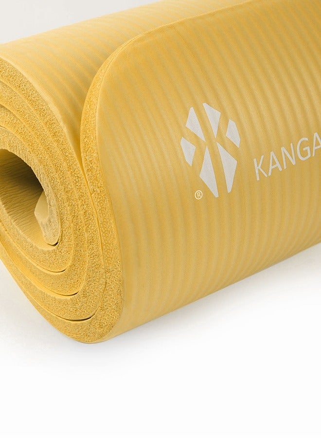 كانجرو بساط تمارين مقاوم للتمزق مع شريط للحمل سماكة عالية 1.5 سم - Image 4