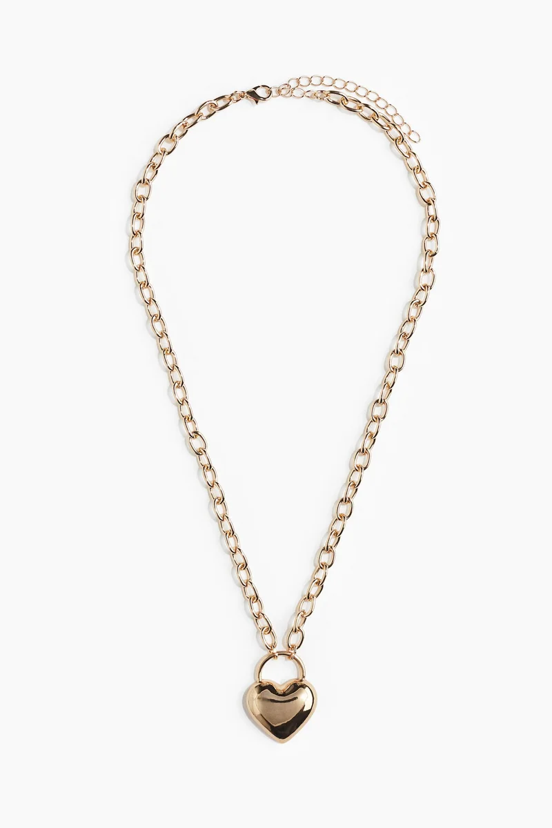 H&M Heart-pendant necklace