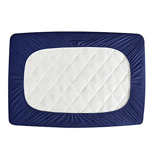 Biloban Pack and Play Sheets Fitted, 2 Pack Playard Sheet Fits for Graco Pack n Play Mattress, Mini Crib Sheets for Baby Boys & Girl - Image 4