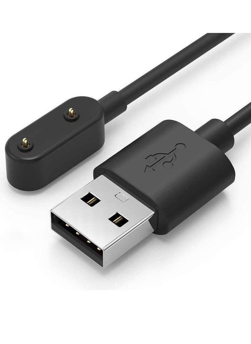 Charger Compatible with Huawei Watch Fit Mini, Honor Band 6, Huawei Band 6 7, Huawei 4X, Honor Watch ES - Magnetic USB Charging Cable 3.3ft 100cm - Smartwatch Accessories - Black - Image 1