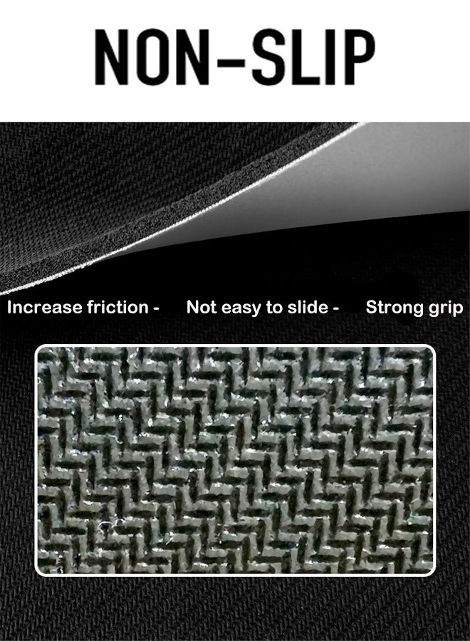 ZCM-HAPPY Super Absorbent Soft Floor Carpet Slip-Resistant Bathing Room Rug, Diatom Mud Microfiber Bath Mat, Strong Quick-Drying, Easy to Clean 50x80cm  - Image 5