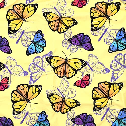 HONISEN Big Girls One Pieces Swimsuit Cute Swimwear Bathing Suits Butterfly 7T - Image 4