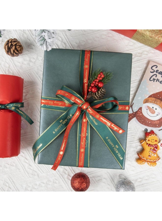 Christmas Wrapping Paper,Dark Green Matte Wrapping Paper,Solid Color Pearly-Lustre Paper,Gift Wrapping Paper,Perfect for Christmas,Valentine's Day,Birthday,Baby Shower (17 Inches X 32.8 Feet) - Image 4