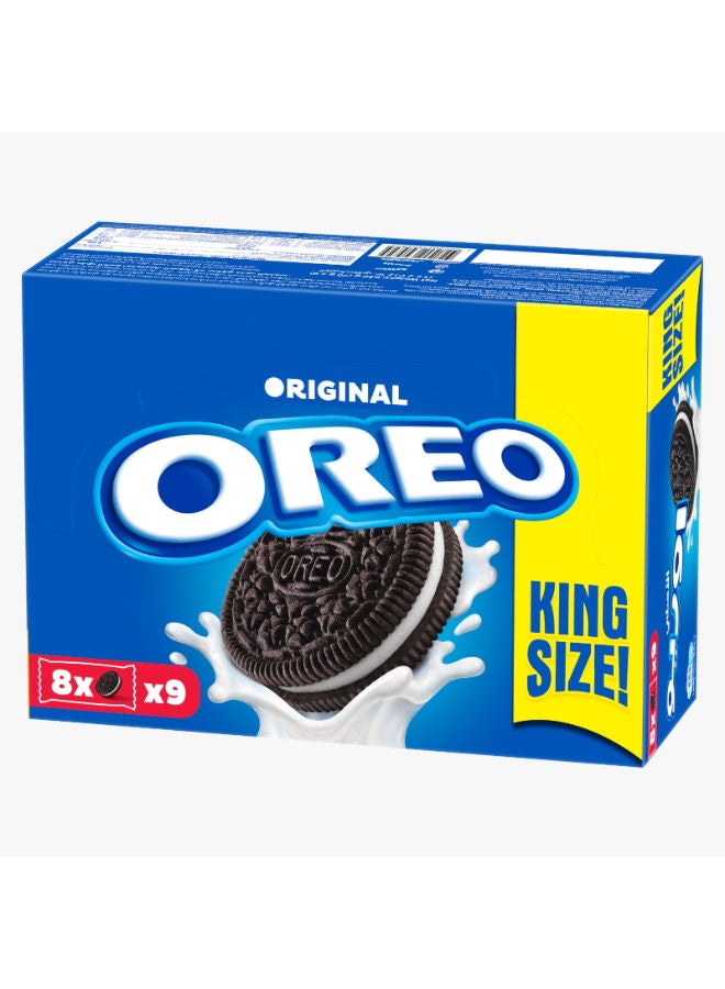 Oreo Vanilla Cream Flavoured biscuit - 70 Grams Pack of 9 