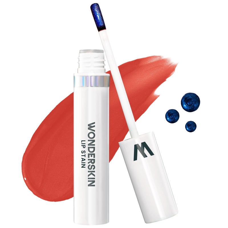 Wonderskin Wonderskin Wonder Blading Lip Stain Peel Off Masque  Long Lasting Waterproof and Transfer Proof Pink Lip Tint Matte Finish Peel Off Makeup Glamorous Masque 