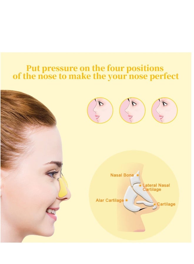 Nose Shaper Lifter Clip,Nose Shaper Clip Nose Beauty Up Lifting Soft Safety Silicone Rhinoplasty Nose Bridge Straightener Corrector - Image 2