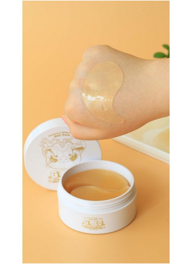 Elizavecca Elizavecca Milky Piggy Hell-pore Gold Hyaluronic acid eye patch  - Image 4