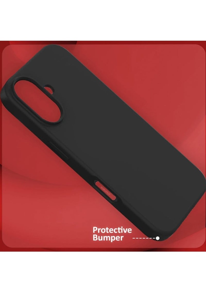 Liquid Silicone Protective Case for iPhone 16 Plus with Microfiber Lining - Image 3