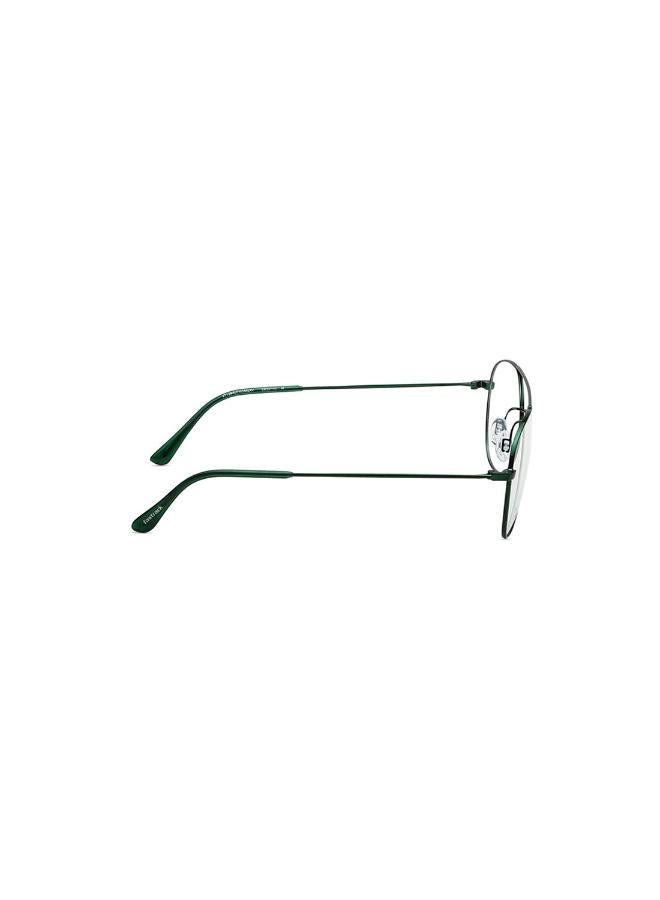 fastrack Metallic Green Aviator  Rimmed Eyeglasses - Image 3