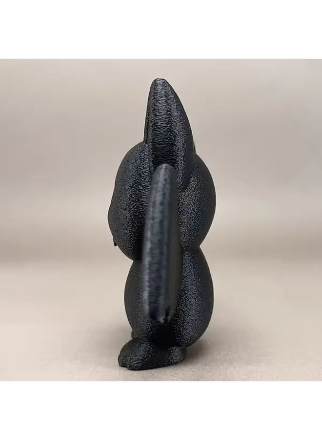 Black 3D Printed Cute Bat Statue Halloween Decoration PLA Indoor Outdoor Gift - Image 5