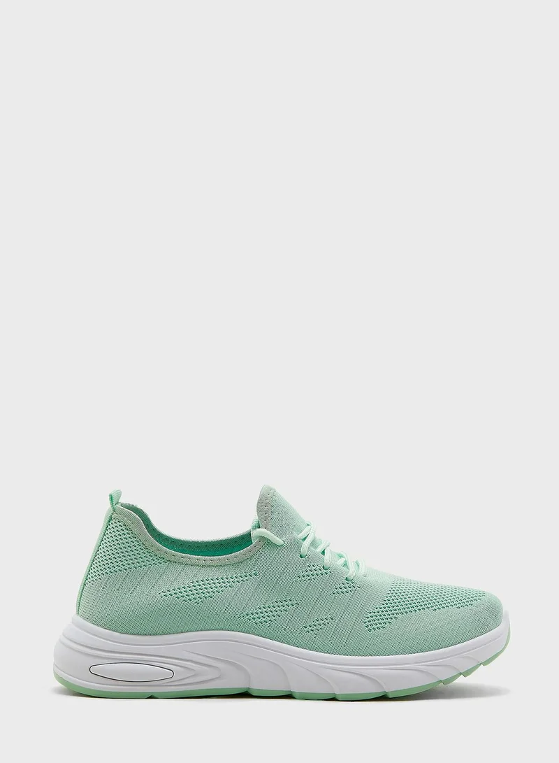 Ginger Textured Knit Comfort Sneaker