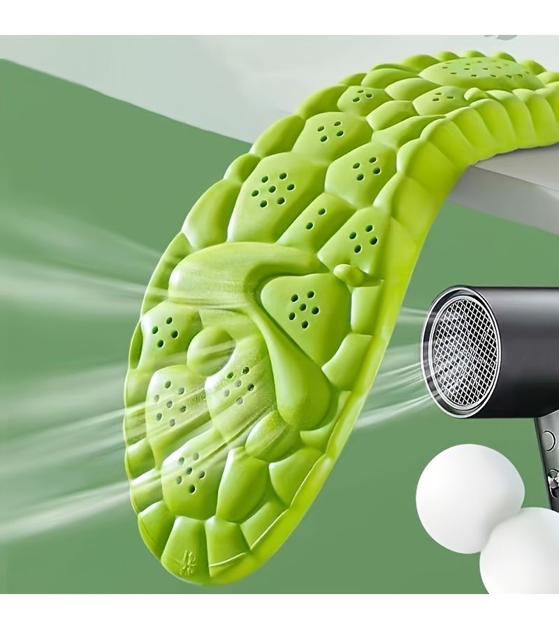 Height Increasing Insoles 3.5cm Shock Absorption Non Slip Men Women Casual - Image 3