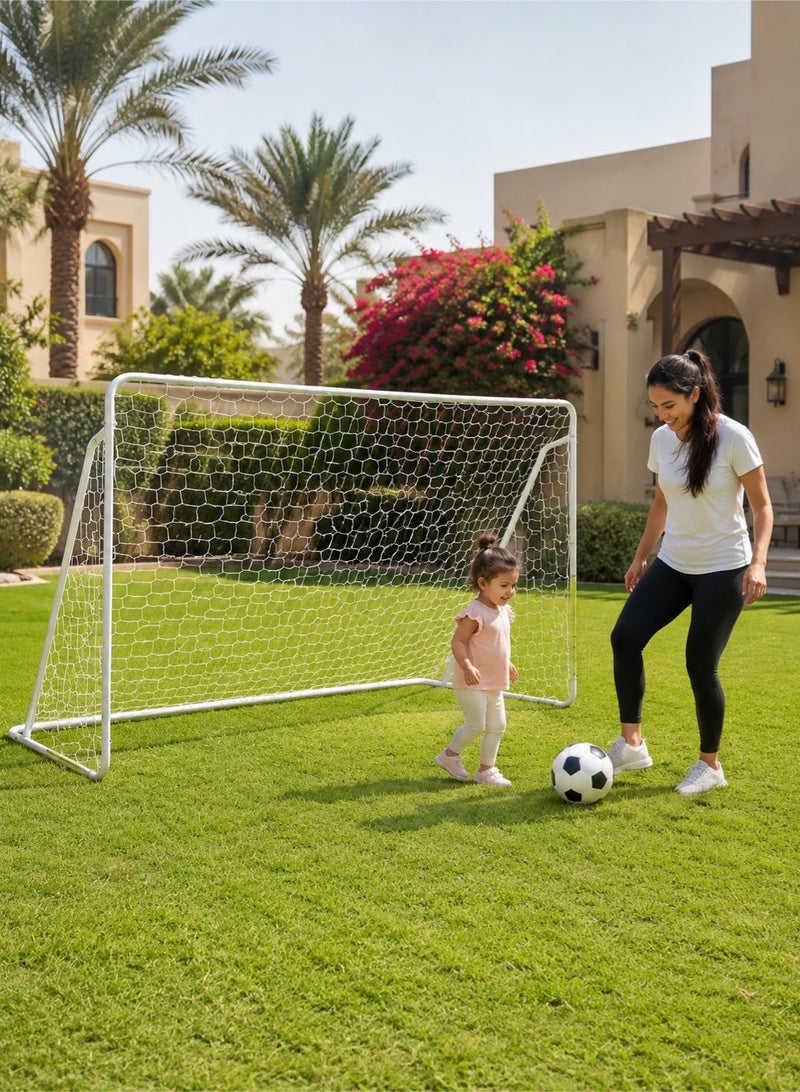Samira Football Goal with a Single Net 215*150*75CM - Image 3