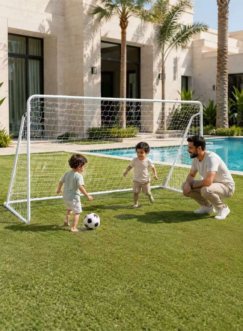 Samira Football Goal with a Single Net 215*150*75CM - Image 4