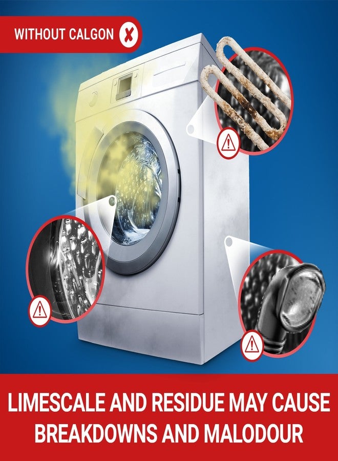 Calgon أقراص كالغون 3 في 1 لمعالجة المياه، 45 قرص - Image 4