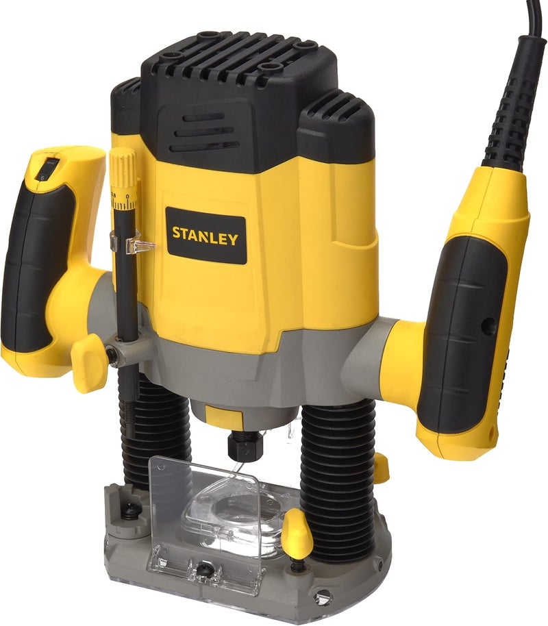 ستانلي أداة كهربائية، جهاز توجيه غاطس سلكي بقوة 1200 واط، Srr1200-B5 - Image 1