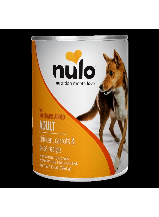 Nulo Freestyle Grain Free Chicken, Carrots & Peas Recipe with Probiotics Recipe 368gms - Image 1