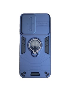 Generic Shockproof Back Cover with Metal Ring and Camera Protection for Samsung A16  - Image 1