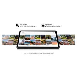 DOOGEE تاب A9 VIP إصدار خاص جهاز لوحي يعمل بتقنية WiFi، شاشة IPS HD مقاس 10.1 بوصة، نظام أندرويد 15، ذاكرة وصول عشوائي 20 جيجابايت، سعة تخزين داخلية 64 جيجابايت، مزود بلوحة مفاتيح وماوس وقلم ستايلس، باللون الرمادي النيزكي - view 4