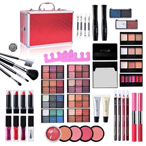 FantasyDay All-in-one Holiday Make up Gift Set | Makeup Kit for Women Full Kit Essential Starter Bundle Include Eyeshadow Palette Lipstick Blush Foundation Concealer Face Powder Mascara Lipgloss Brush - Image 2