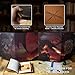 HNCCESG 4Panel Magnetic Dungeon Master Screen 3D Embossed Design RPG Game Master Accessory for Tabletop RolePlaying Games - Image 4