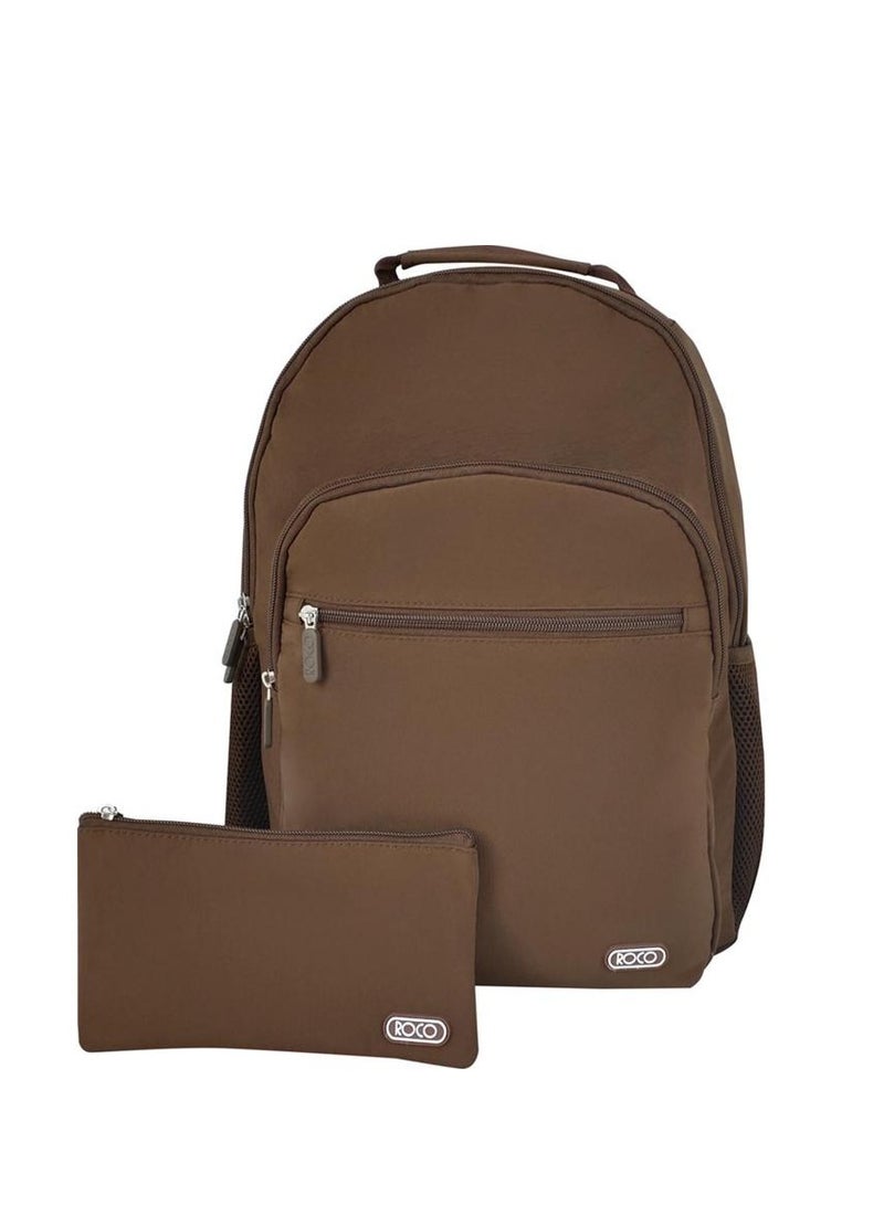 روكو حقيبة ظهر كلاسيكية أساسية مع ملحق لجهاز مقاس 15 بوصة