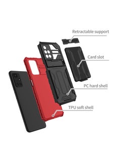 RICOONLINE Shockproof  Protective Cases Cover Compatible for Redmi 10/Redmi 10 Prime Red  - Image 3